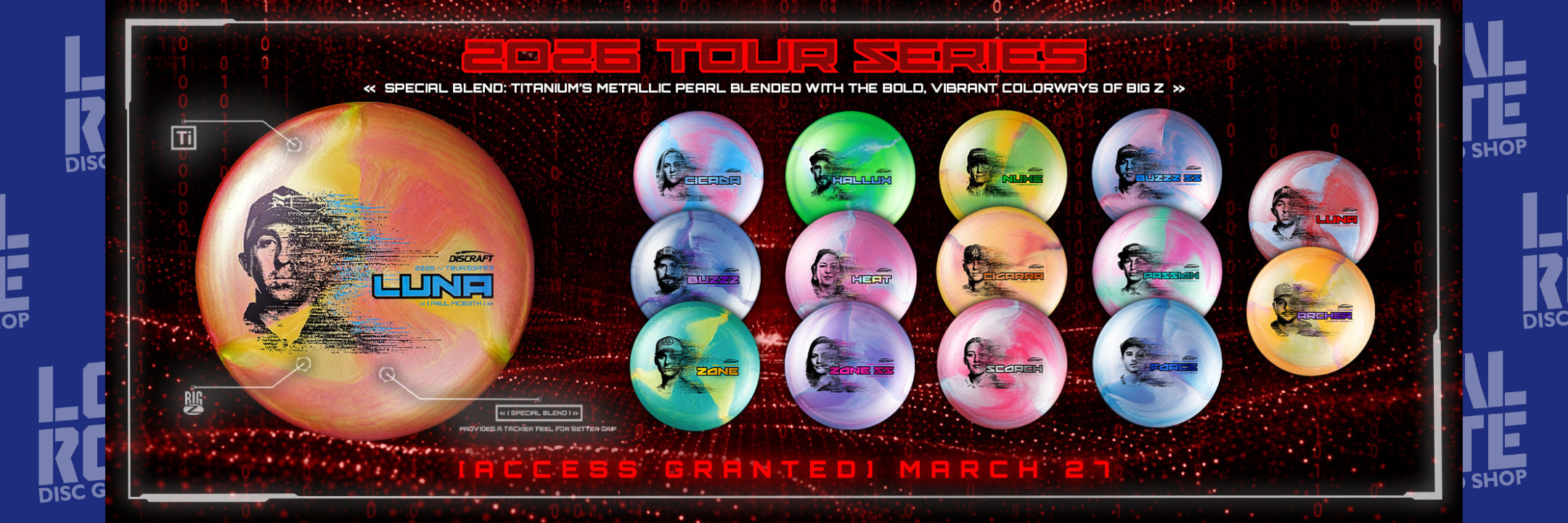 Discraft 2026 Tour Series: Ti Big Z Blend Arrives — Pre-Order Now
