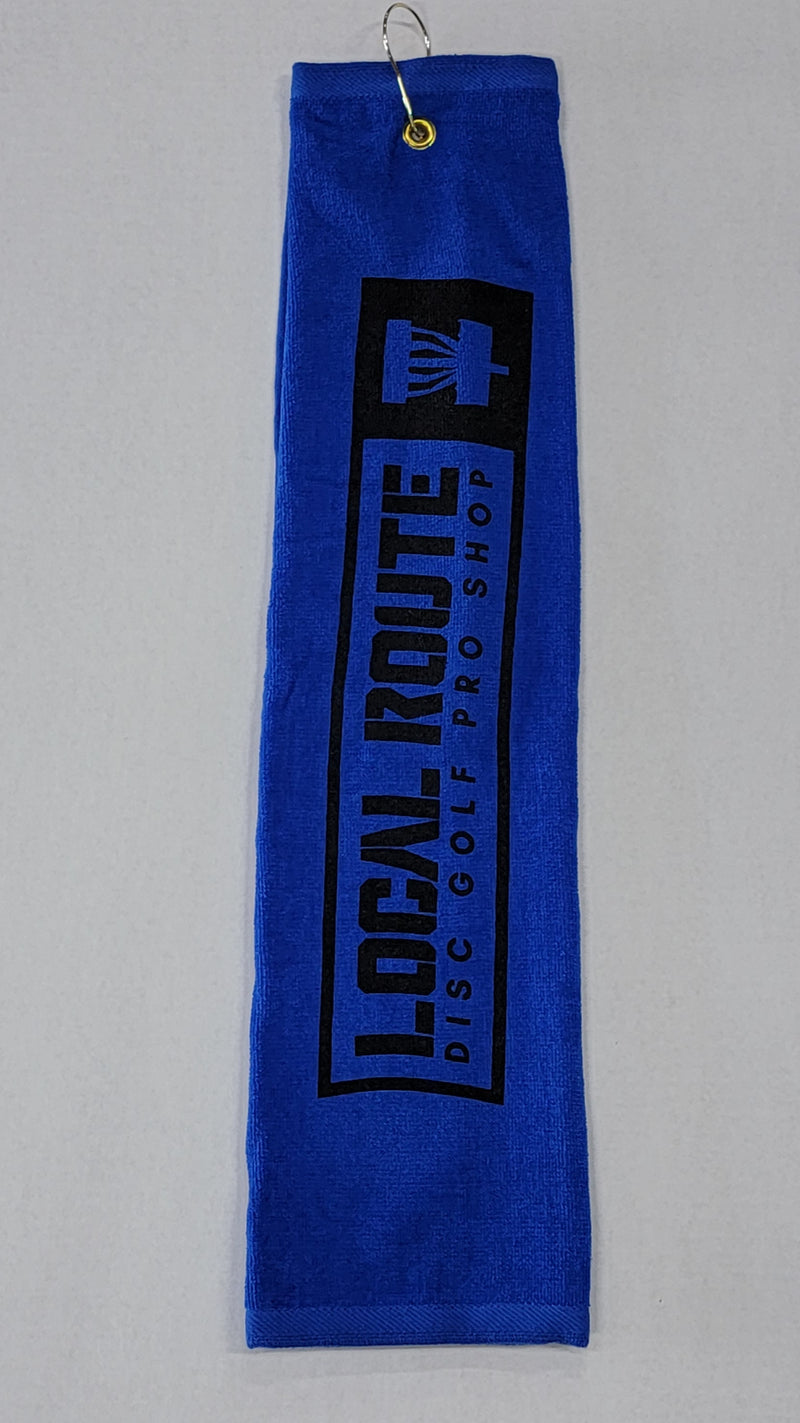 Local Route Tri-Fold Towel - Local Route Bar Stamp