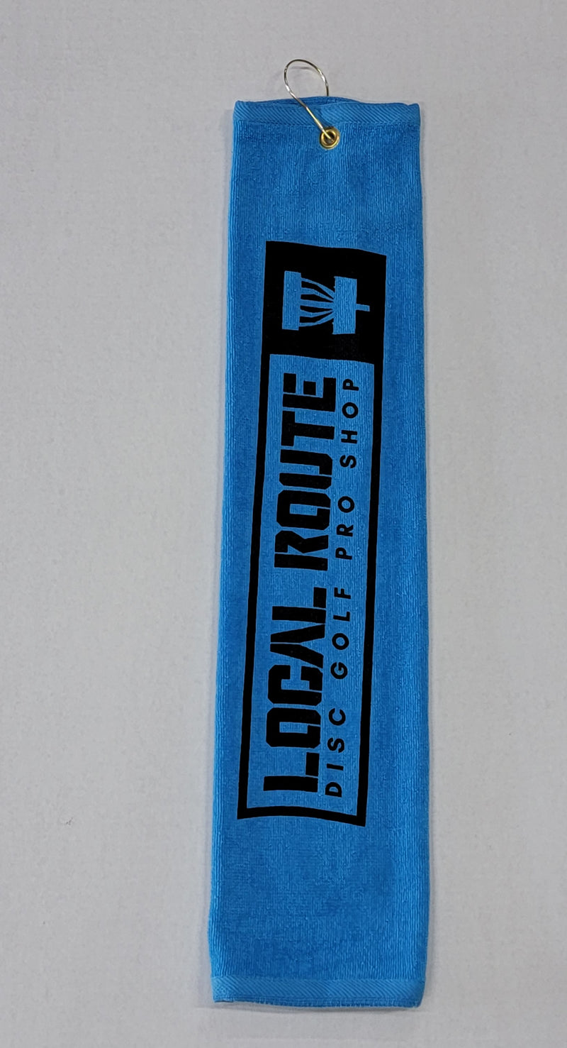 Local Route Tri-Fold Towel - Local Route Bar Stamp