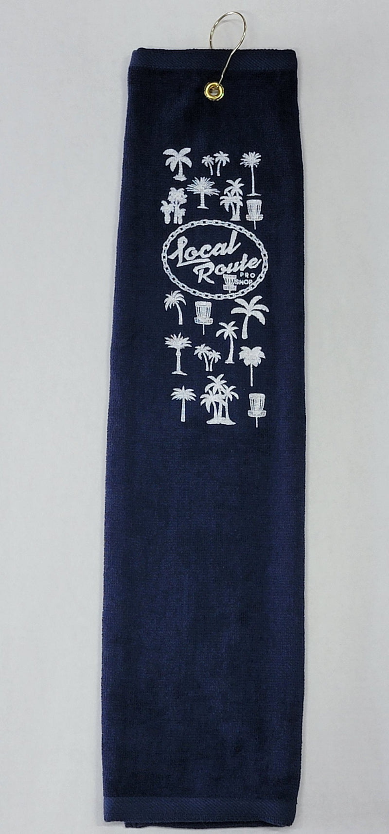 Local Route Tri-Fold Towel - Trees A Crowd