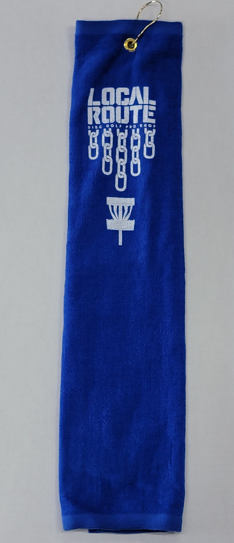 Local Route Tri-Fold Towel - Cascading Chains
