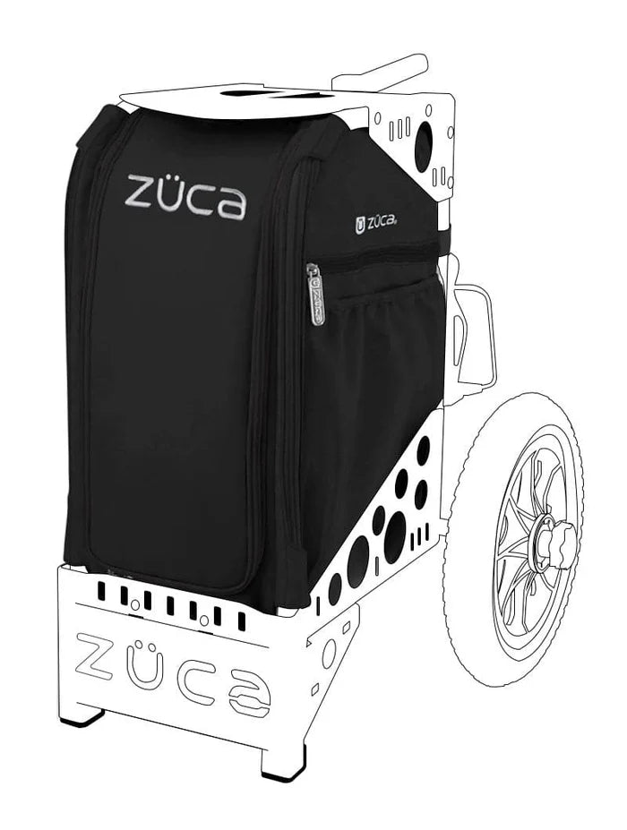 Zuca All Terrain Disc Golf Cart Insert Bag Black