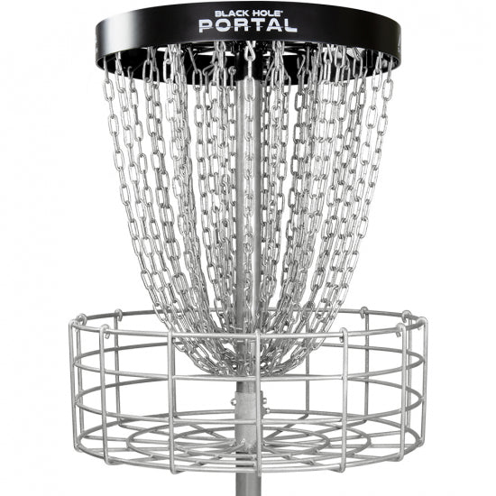 MVP Black Hole Portal Disc Golf Basket