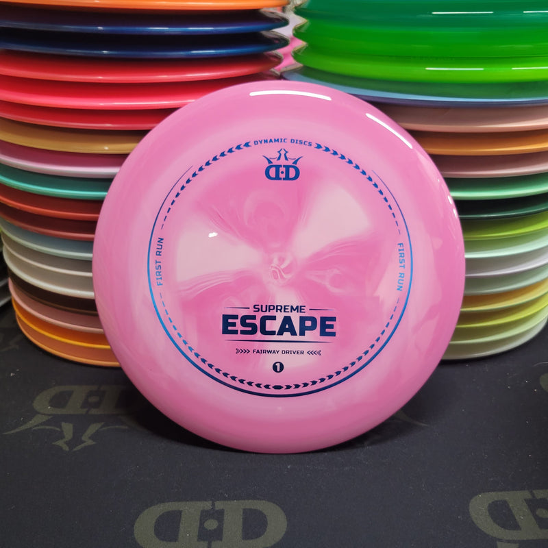Dynamic Discs Supreme Escape - First Run in Pink