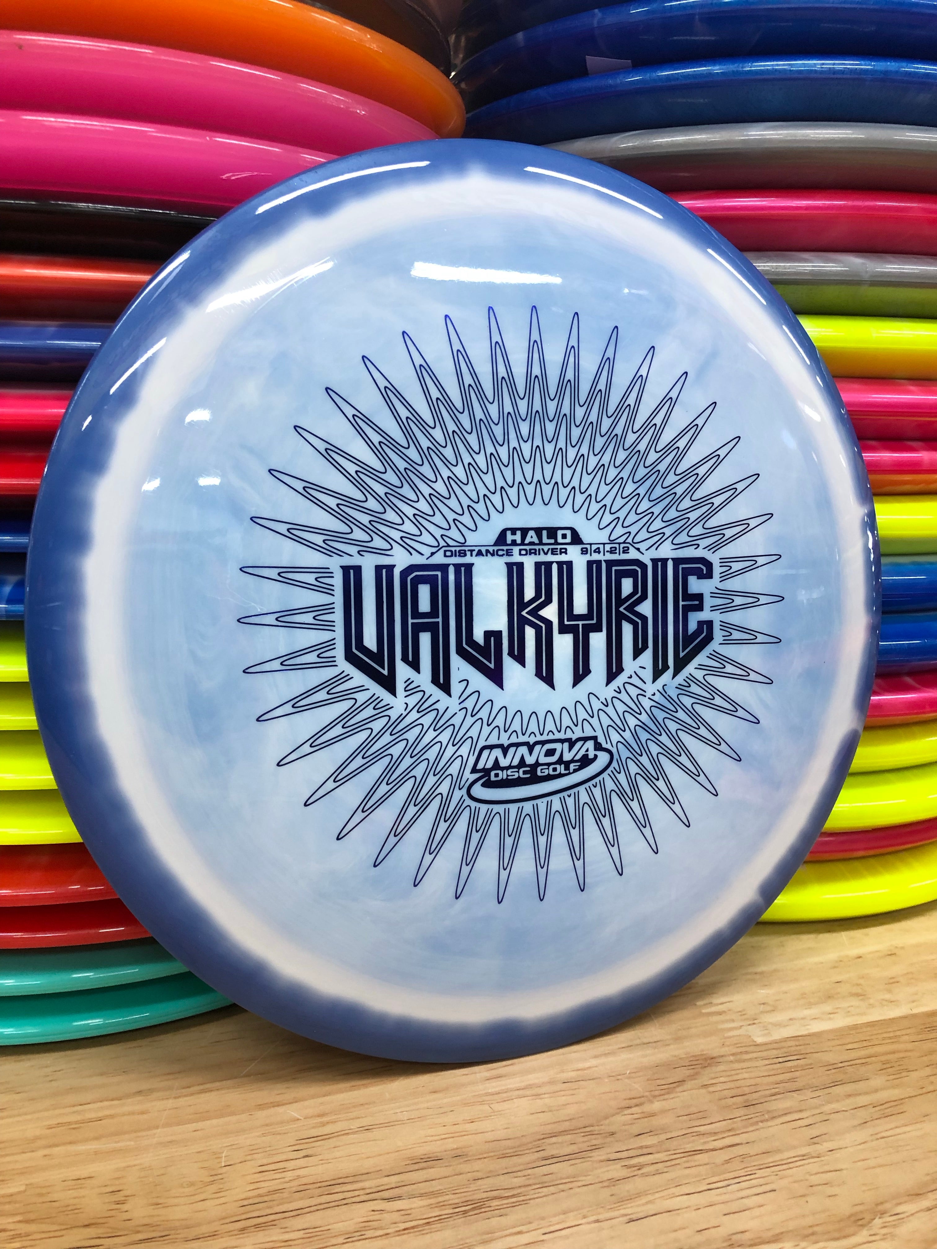 INNOVA Halo Star Valkyrie Disc Golf Driver – Farbe Variiert, 140–150 G – Für Lange Distanzen Und Stabile Flugeigenschaften