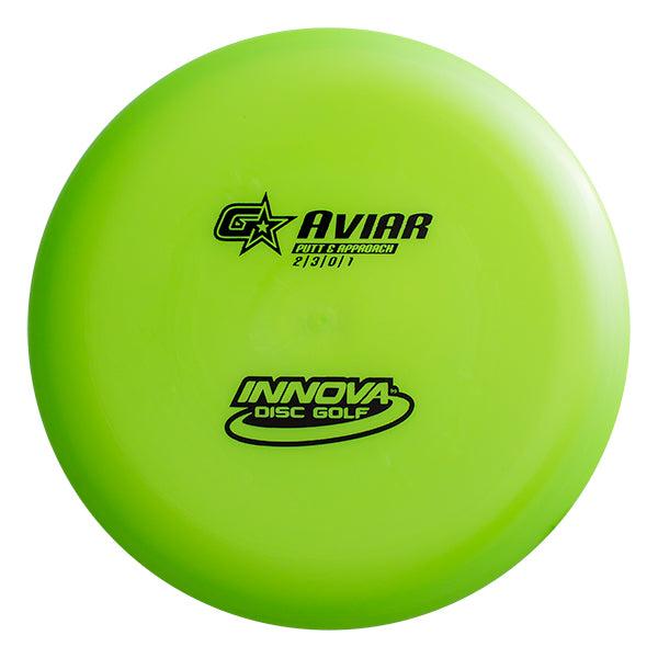 INNOVA GStar Aviar Discgolf-Putter – Ø 21,2 Cm, 160-175 G, GStar-Kunststoff, Vielseitig Für Puts & Ansätze
