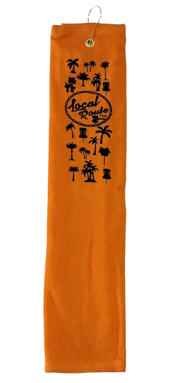 Local Route Tri-Fold Towel - Trees A Crowd