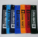 Local Route Tri-Fold Towel - Local Route Bar Stamp