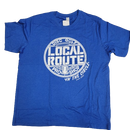 In The Circle Cotton T-Shirt Distressed  Design