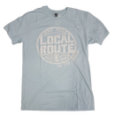 In The Circle Cotton T-Shirt Distressed  Design