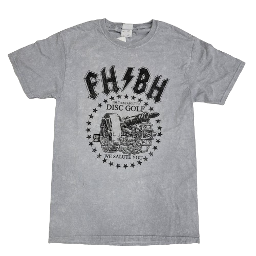 FHBH For Those About To Disc Golf Cotton T-Shirt