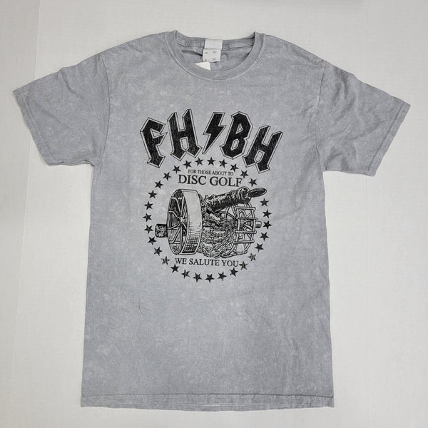 FHBH For Those About To Disc Golf Cotton T-Shirt