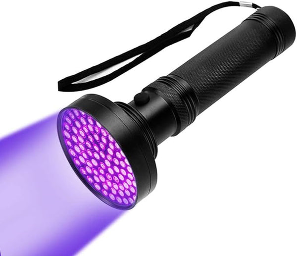 100 LEDs UV Flashlight