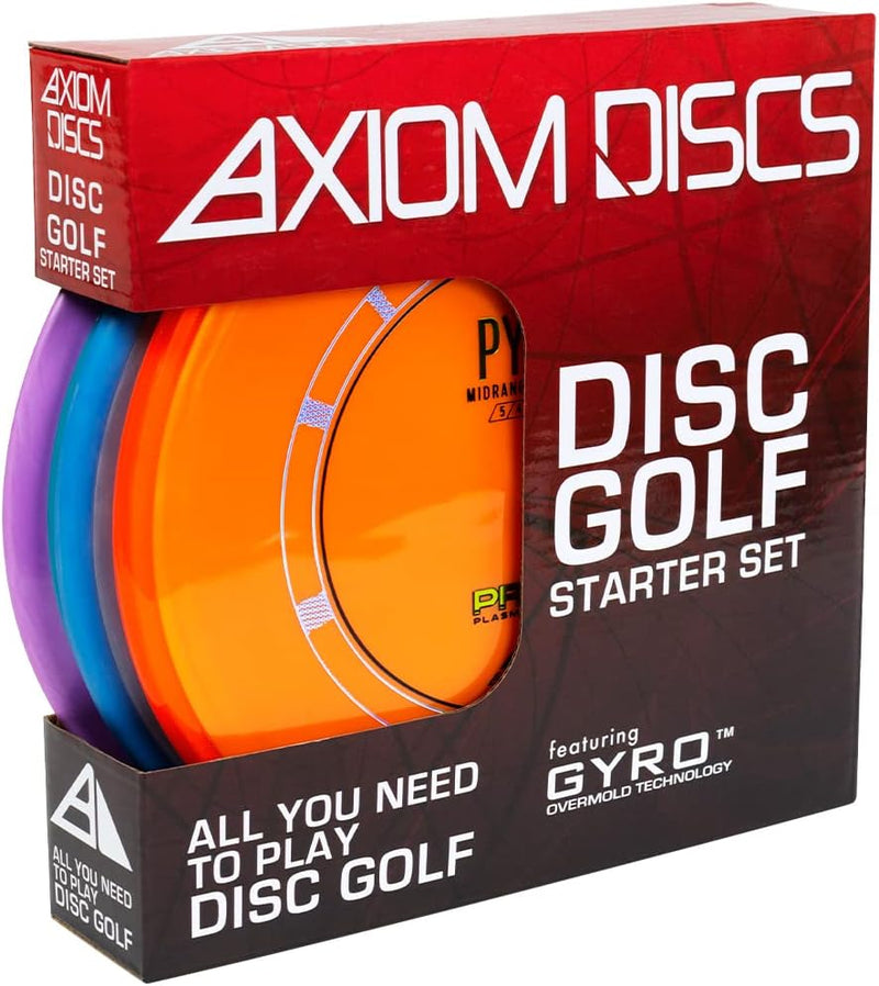 Axiom 3-Disc Premium Disc Golf Starter Set