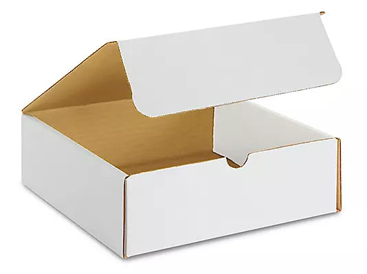 9x9x3 Gift Box - White