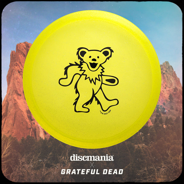Discmania Metal Flake C-Line MD3 - Grateful Dead XL Bear
