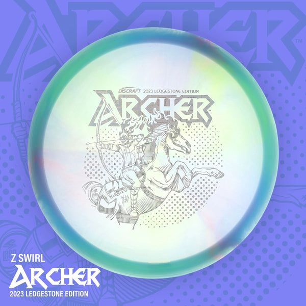 Discraft Z Swirl Archer - 2023 Ledgestone