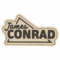 James Conrad Hook and Loop PVC Patch for disc golf bags, hats, and ZÜCA MOLLE panels.