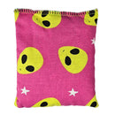 Original Grip Sax disc golf grip bag with chalk and rosin - Alien on Pink