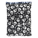Original Grip Sax disc golf grip bag with chalk and rosin - Black Skulls and bones