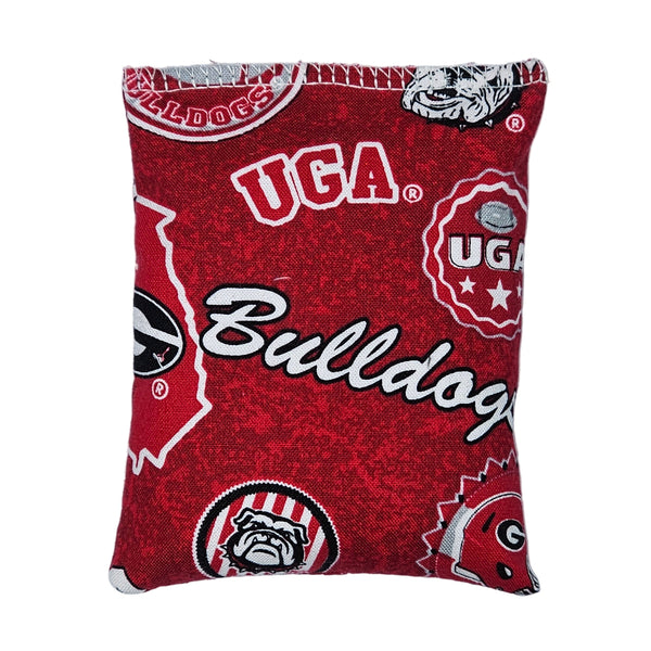 Original Grip Sax disc golf grip bag with chalk and rosin - Georgia Bulldogs