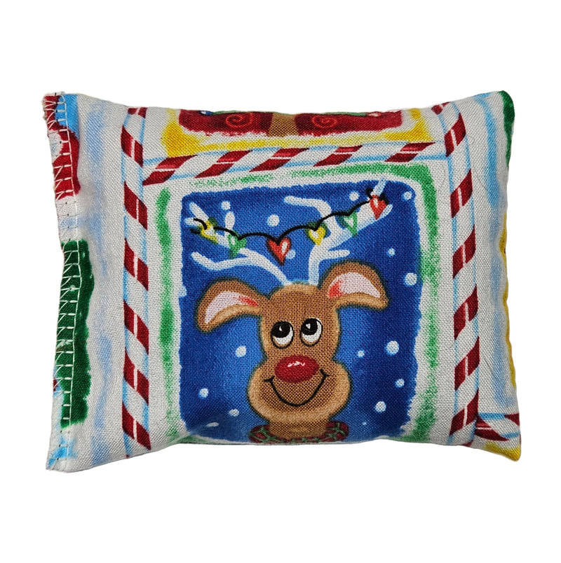 Original Grip Sax disc golf grip bag with chalk and rosin - Santa and Rudolph design