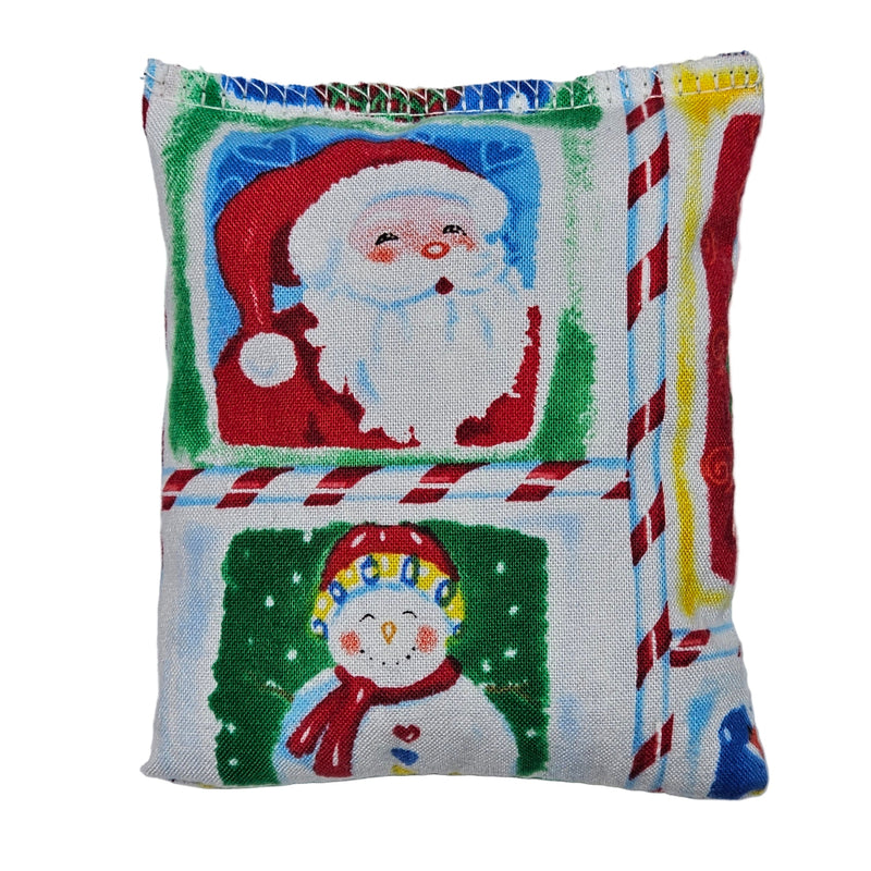 Original Grip Sax disc golf grip bag with chalk and rosin - Santa and Rudolph design