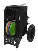 Zuca All Terrain Disc Golf Cart - Black Frame With Covert Insert Bag