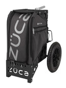 Zuca All Terrain Disc Golf Cart - Black Frame With Gunmetal Insert Bag