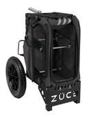 Zuca All Terrain Disc Golf Cart - Black Frame With Gunmetal Insert Bag