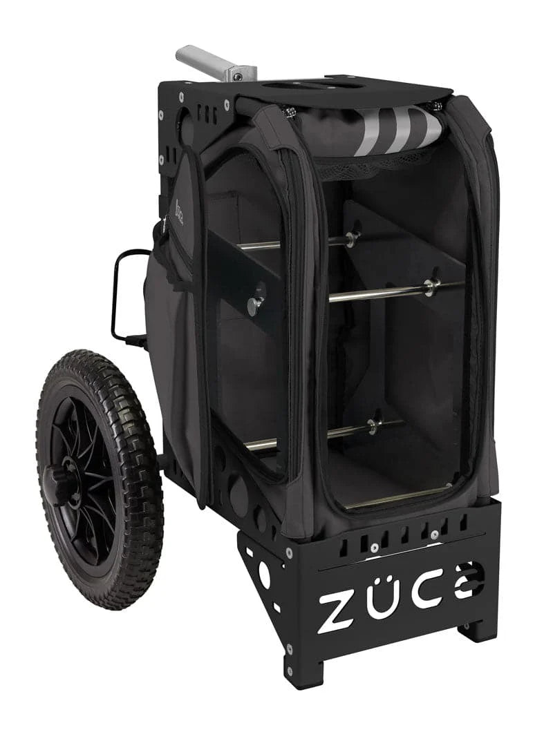 Zuca Black All Terrain Disc Golf Cart - Gunmetal All Terrain Insert Bag