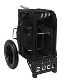 Zuca All Terrain Disc Golf Cart - Black Frame With Onyx Insert Bag