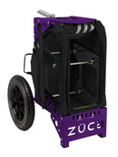 Zuca All Terrain Disc Golf Cart - Purple Frame With Onyx Insert Bag