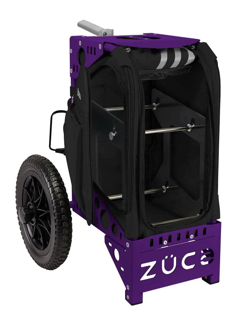 Zuca Purple All Terrain Disc Golf Cart - Onyx All Terrain Insert Bag