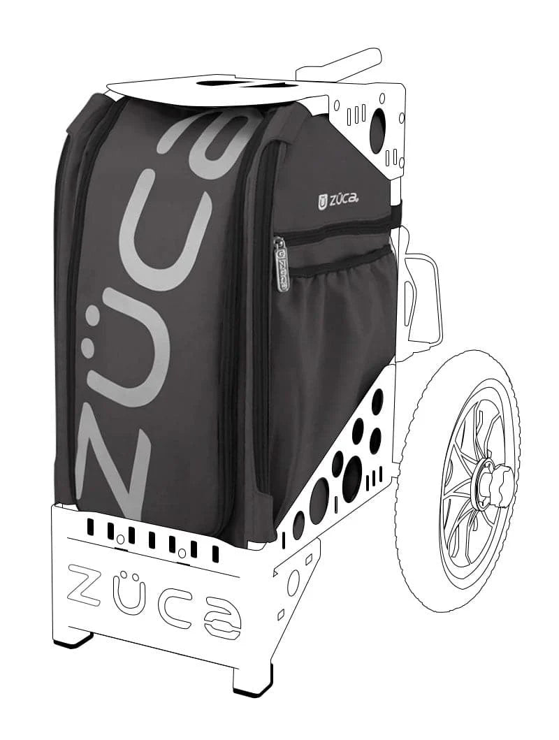 Zuca All Terrain Disc Golf Cart Insert Bag - Gunmetal