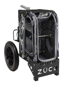 Zuca All Terrain Disc Golf Cart - Black Frame With Anaconda Insert Bag