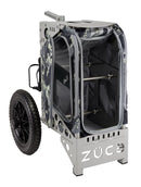 Zuca All Terrain Disc Golf Cart - Gray Frame With Anaconda Insert Bag