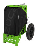 Zuca All Terrain Disc Golf Cart - Green Frame With Covert Insert Bag