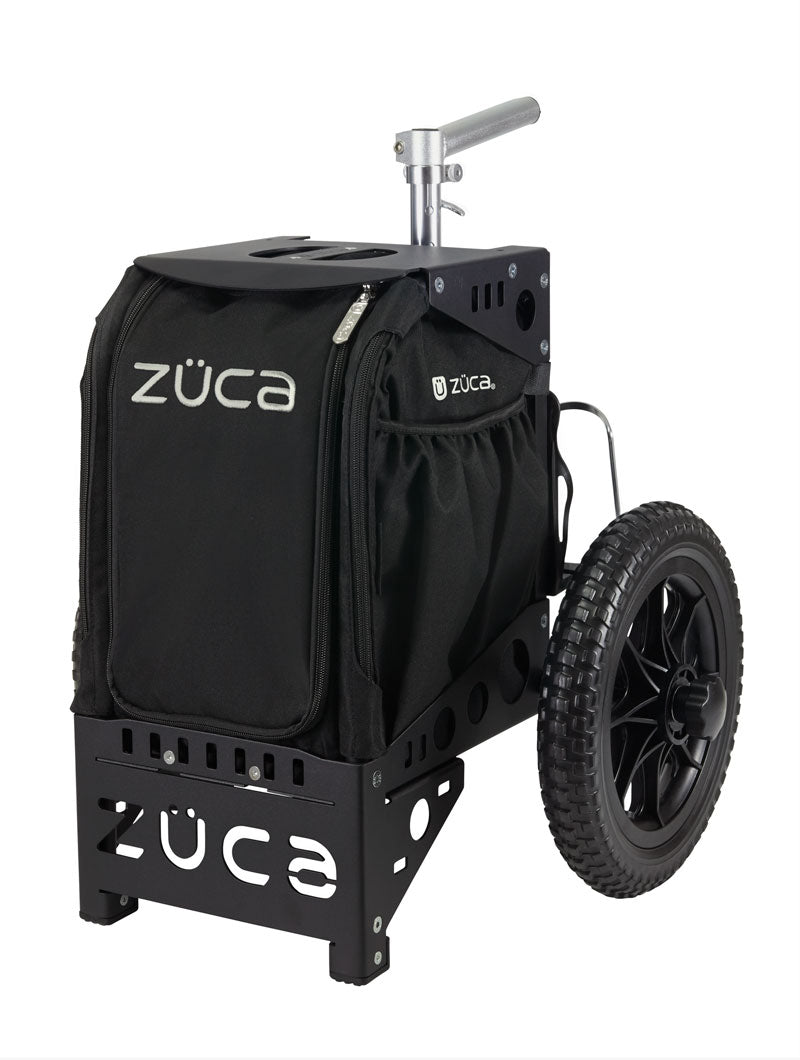 Zuca Black Compact Disc Golf Cart - Black Compact Insert Bag