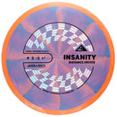 Axiom Cosmic Neutron Insanity fairway driver disc, blue and orange disc with orange rim