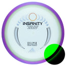 Axiom Eclipse Insanity fairway driver disc, glow disc with purple rim