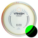 Axiom Eclipse Vanish driver disc, glow disc with white and multi color rim