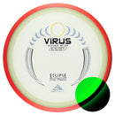 Axiom Eclipse Virus driver disc, glow disc with red rim