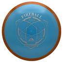 Axiom Fission Fireball driver disc, blue disc with orange rim
