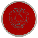 Axiom Fission Fireball driver disc, red disc with gray rim