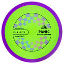 Axiom Neutron Panic driver disc, green yellow disc with purple rim