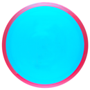 Axiom Neutron Simon Line Time-Lapse driver disc, Blank (no top stamp) stamp, blue disc with red rim