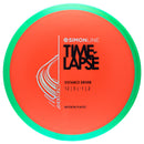 Axiom Neutron Simon Line Time-Lapse Retooled driver disc, orange disc with green rim