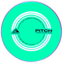 Axiom Neutron Soft Pitch putt & approach disc, green disc with purple rim