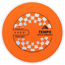 Axiom Neutron Soft Tempo midrange disc, orange disc with white rim
